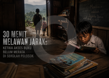 30 Menit Melawan Jarak: Ketika Akses Buku Belum Merata di Sekolah Pelosok