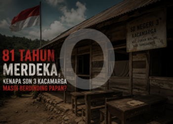 81 Tahun Merdeka, Kenapa SDN 3 Kacamarga Masih Berdinding Papan?
