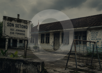 Sekolah SDN Setono Ponorogo Masih Berdiri, Tapi Muridnya Hilang