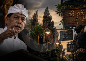 Gubernur Bali Deadline: Semua Papan Nama Wajib Pakai Aksara Bali Sebelum April 2027