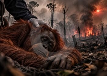 Orang Utan Mati, Diduga Terpapar Asap Karhutla di Ketapang
