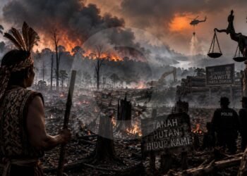 Karhutla Kalimantan: Saat Api, Adat dan Hukum Beradu