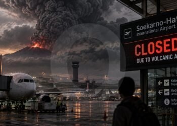 Soekarno-Hatta Tutup, Abu Anak Krakatau Ganggu Penerbangan