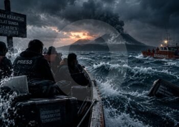 Liputan Anak Krakatau Berujung Pencarian, 5 Jurnalis Hilang Kontak