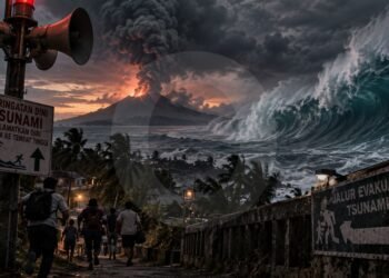 BNPB Petakan Kesiapan Tsunami Banten: Sirene Siap, WRS Masih Diperbaiki