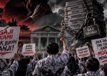 Gaji Tersandera Birokrasi, 6.000 Guru Gowa Ancam Mogok Mengajar