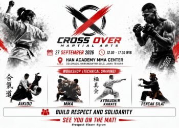 Cross Over Martial Arts 2026: Empat Aliran Bela Diri Bertemu di Colomadu