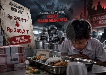 Anggaran BGN 2027 Turun Rp30 Triliun, MBG Tetap Dominan
