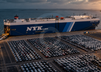 MV Antares Leader Bawa 2.259 Mobil Indonesia dari Patimban ke Meksiko