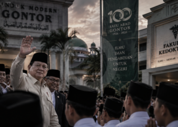 Presiden Prabowo ke Gontor, Resmikan Fakultas Kedokteran di Momen Seabad Pesantren