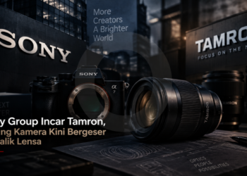 Sony Group Incar Tamron, Perang Kamera Kini Bergeser ke Balik Lensa