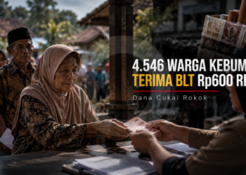 4.546 Warga Kebumen Terima BLT Rp600 Ribu dari Dana Cukai Rokok