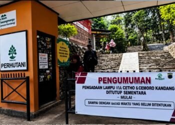 Pendakian Gunung Lawu Ditutup Total, Titik Api Jadi Ancaman