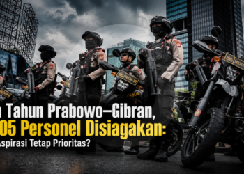 Dua Tahun Prabowo–Gibran, 9.505 Personel Disiagakan: Hak Aspirasi Tetap Prioritas?