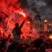 Asap Flare Merah Iringi Aksi Trisakti, Mahasiswa Suarakan Kekecewaan