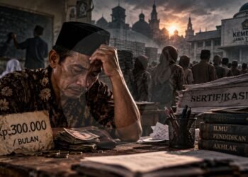 Mengabdi Puluhan Tahun, Guru Madrasah Jateng Digaji Rp300 Ribu