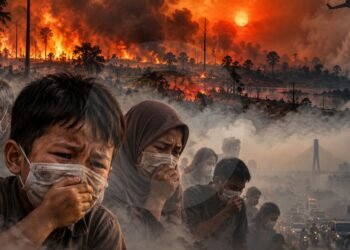 Asap Karhutla Meluas, 283.270 Kasus ISPA Tercatat di Indonesia