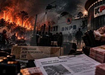 Dana Karhutla Ikut Dikorupsi, KPK Telusuri Pengadaan HT BNPB
