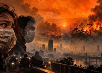 Langit Oranye, Napas Terancam: Kabut Asap Uji Tanggung Jawab Negara
