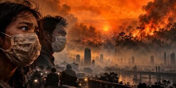 Langit Oranye, Napas Terancam: Kabut Asap Uji Tanggung Jawab Negara