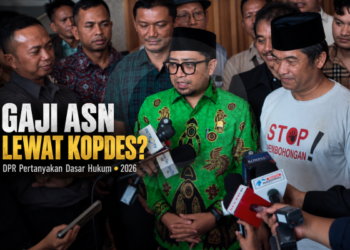 Gaji ASN Lewat Kopdes Merah Putih pada 2026: DPR Pertanyakan Dasar Hukumnya