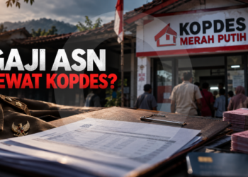 Gaji ASN Lewat Kopdes Merah Putih: Ambisi Ekonomi Desa atau Ujian Tata Kelola?
