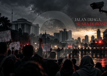 Membaca Pengamanan Demo Dua Tahun Prabowo–Gibran: Jalan Dijaga, Suara Diawasi?