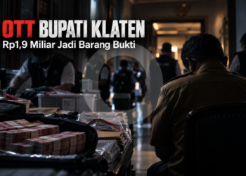 OTT Bupati Klaten: KPK Tetapkan Tersangka, Rp1,9 Miliar Jadi Barang Bukti