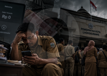 3.698 Pegawai Pemerintah Lhokseumawe Menunggu Gaji: Dana Ada, Rekening Kosong