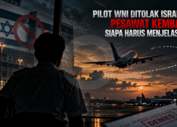 Pilot WNI Ditolak Israel, Pesawat Kembali: Siapa Harus Menjelaskan?