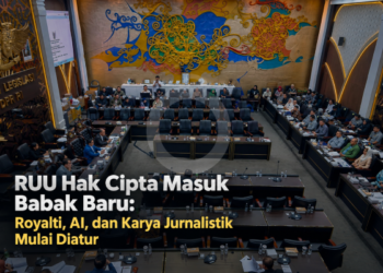 RUU Hak Cipta Masuk Babak Baru: Royalti, AI, dan Karya Jurnalistik Mulai Diatur