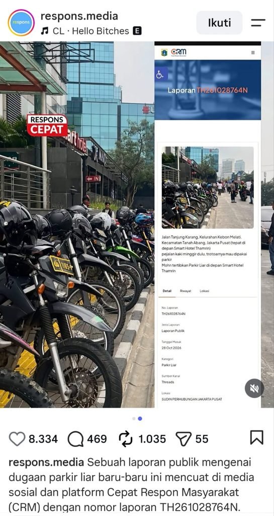 Trotoar Jadi Parkir Liar Saat Demo, Hak Pejalan Kaki Tersingkir